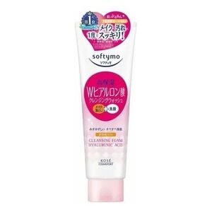 KOSE Softymo Cleansing Wash Hyaluronic Acid Cleanser 190g from Japan